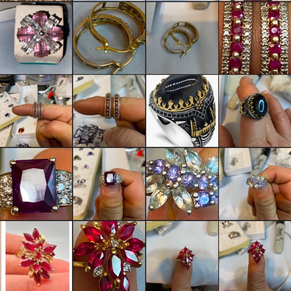 Solid Sterling Silver & Authentic Gemstone LIVE SHOW LISTING